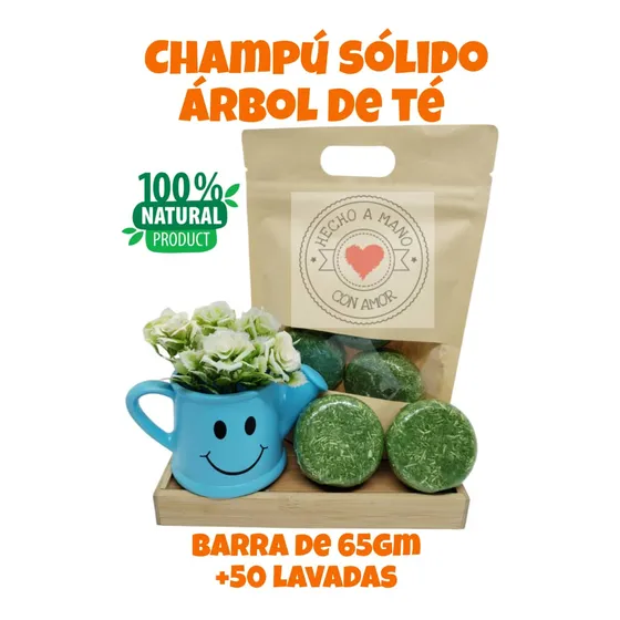 Champú Solido Árbol De Te