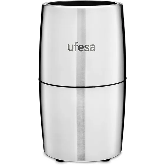 Molinillo De Café Ufesa Mc0470 200w Acero Inoxidable Color Plateado