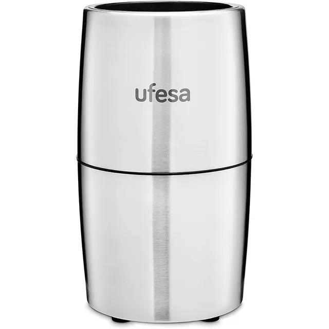 Molinillo De Café Ufesa Mc0470 200w Acero Inoxidable Color Plateado