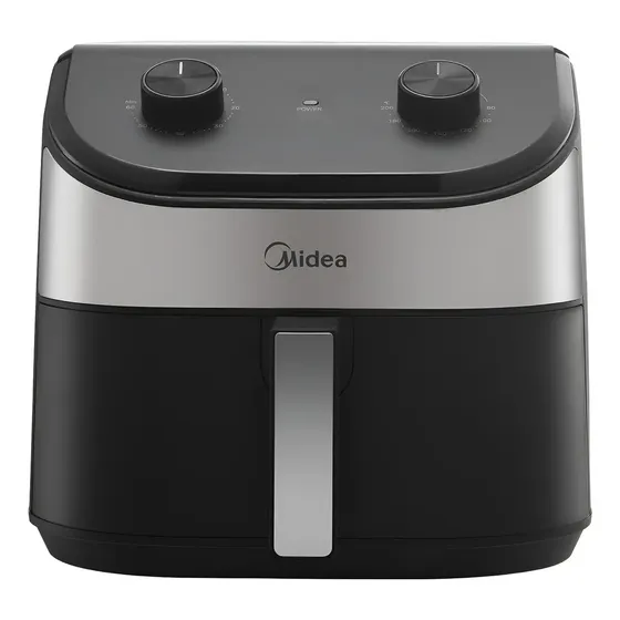 Freidora De Aire Widemax 4,5 Litros Midea Negro
