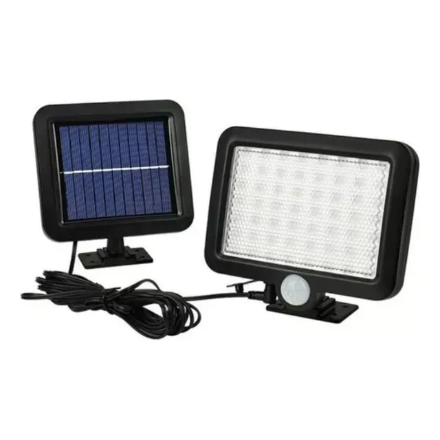 Lámpara Led Solar Con Sensor De Movimiento 