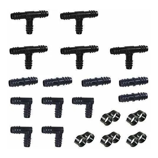 Kit Accesorio Riego Para Tubo 1 2  20 Repuesto 5 Codo 8