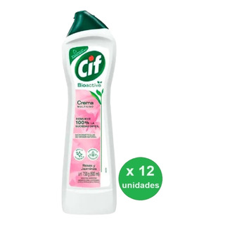Pack Limp. Cif Crema Rosas Y Jazmín 750cc X 12u - Dh Tienda Pack Limp. Cif Crema Rosas Y Jazmín 750cc X 12u - Dh Tienda