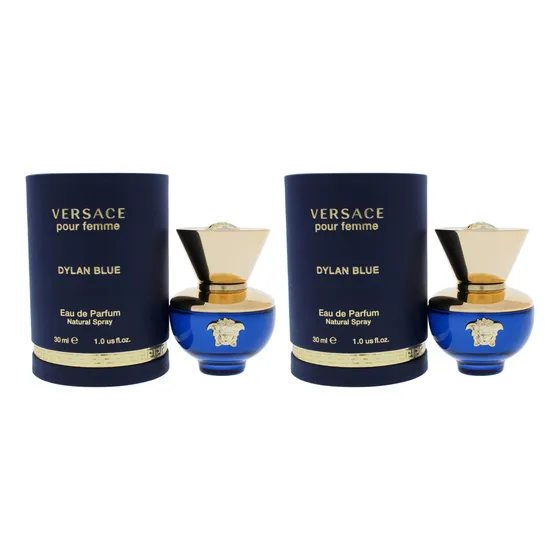Perfume Versace Dylan Blue Eau De Parfum, 30 Ml, Para Mujer,