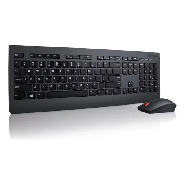 Combo De Teclado Y Mouse Inalambrico Lenovo Essential Esp