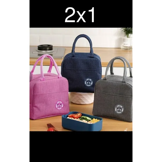 Lonchera Térmica Bolso Vianda Escolar Lunch Merienda Unisex
