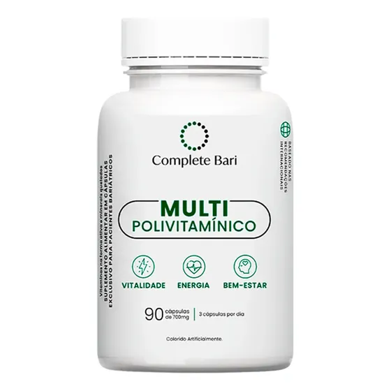 Suplemento Multivitamínico Complete Bari 23 Nutrientes Máxima Absorção 90 Cápsulas