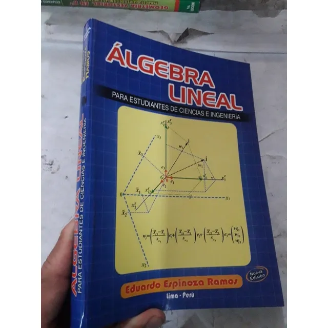 Libro De Algebra Lineal De Espinoza Ramos