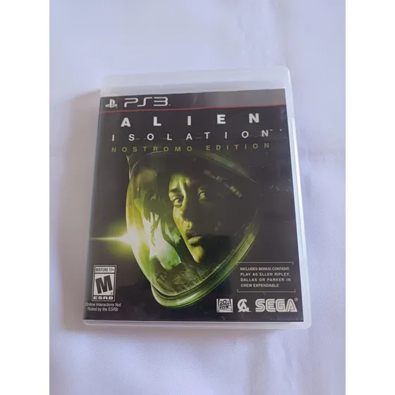 Alien Isolation Nostromo Edition Ps3 Mídia Física