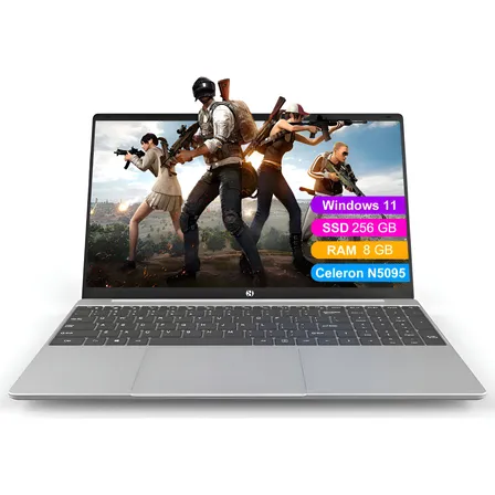 Windows 11 Pro Notebook 8gb Ddr4 256gb Ssd Intel 4 Núcleos Ñ