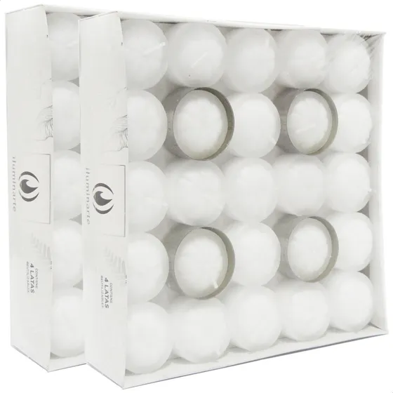 Velas De Noche Iluminarte, 1 Pack X 100 Unidades C/u