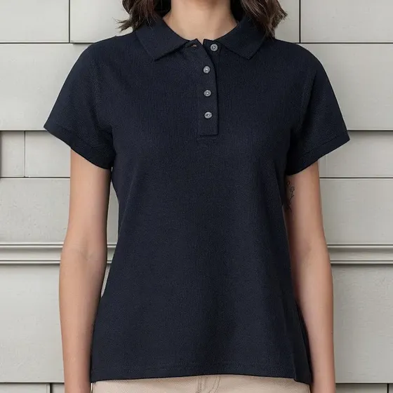 Polera Piqué Premium Textura Suave M\u002Fc Mujer Uv+ | Cuotas sin interés