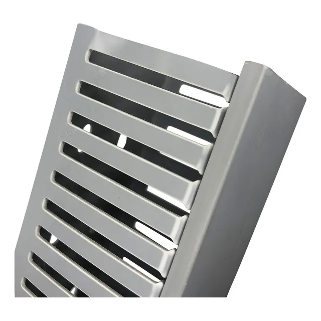 Calhas Para Fios Em Caixa De Comando 80x80mm Pvc - 2 Peças