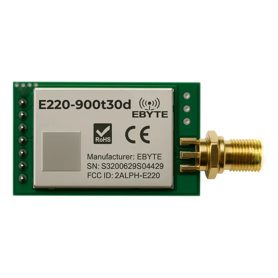 Módulo Lora E220-900t30d 915mhz 10km Wireless