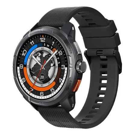 Smartwatch Haylou Solar Ultra Ls23 Solar Ultra 1.6 Chamadas Bluetooth Cor Preto