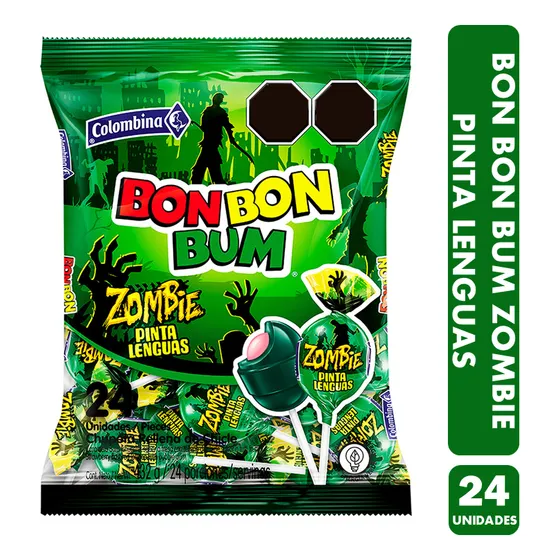 Coyac Bonbonbum Zombie Sabor Fresa Con Chicle
