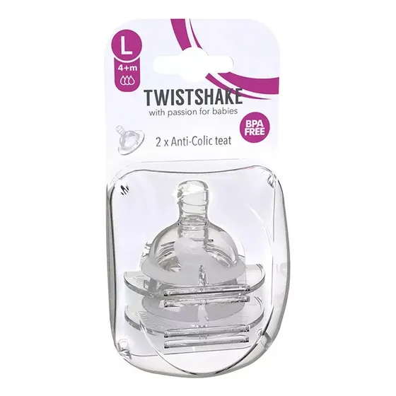 Twistshake Chupete De Repuesto Para Mamadera 4m  