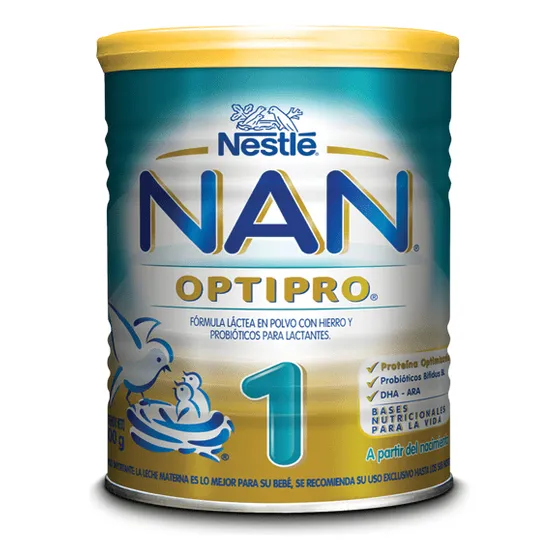 Formula Infantil Nan Optipro Etapa 1 De 0-6m X 900gr