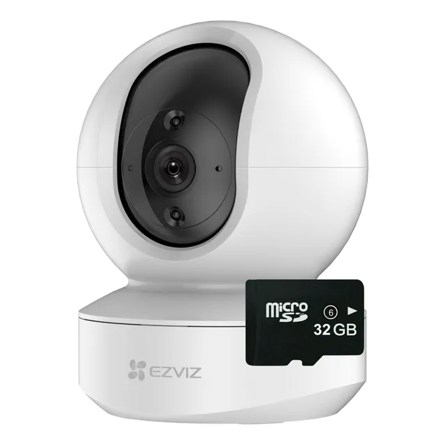 Cámara De Seguridad Robótica Ezviz Wifi Hogar + Microsd 32gb
