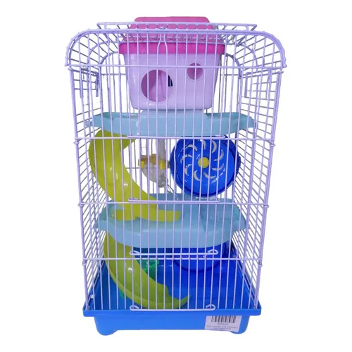 Jaula 3 Pisos Hamsters Raton Jerbo M004