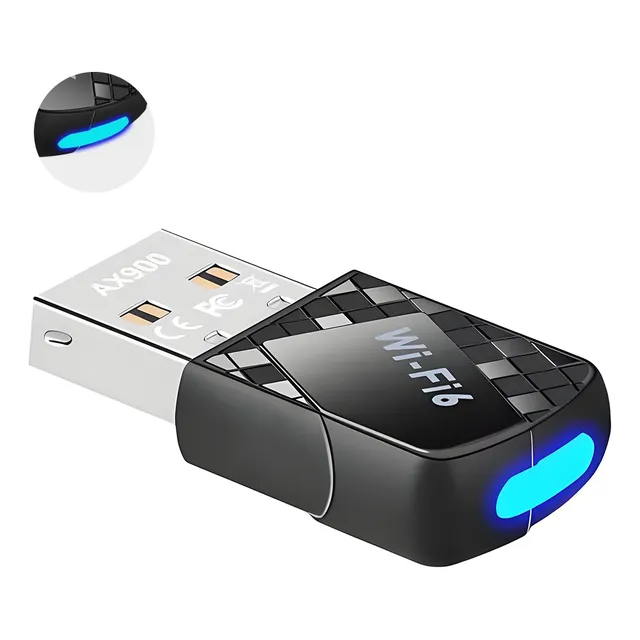 Mini Adaptador Usb Bluetooth 5.4 Wifi6 Dual Para Pc Laptop