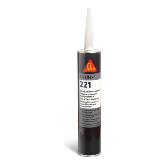 Adhesivo Sellador Poliuretano Sikaflex 221 - Cartucho 300ml