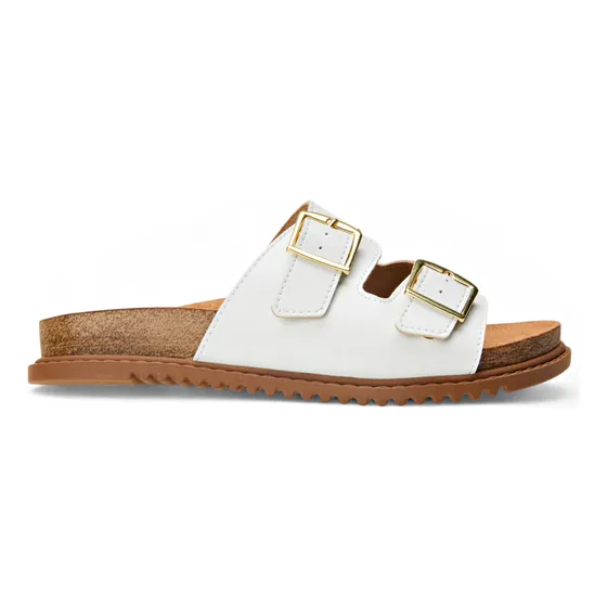Sandália Casual Para Meninas Com Fivelas Molekinha