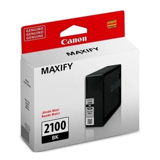 Tinta Canon Pgi-2100 2100bk Color Negro