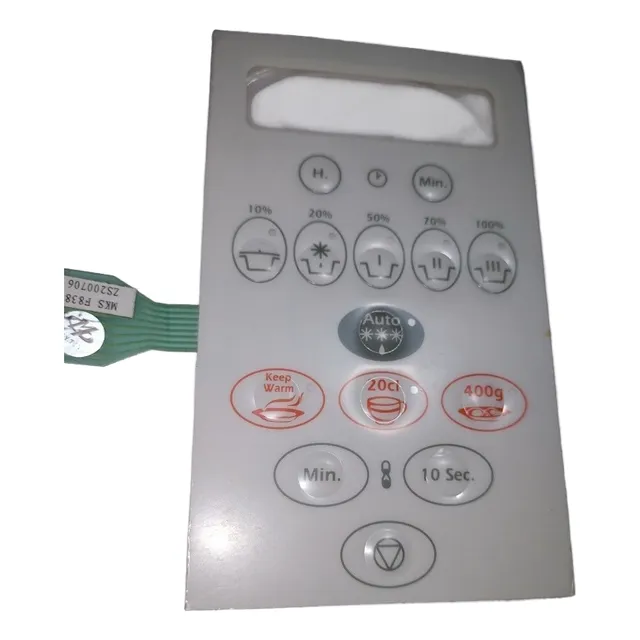 Membrana Frente Microondas Kelvinator W234a. / Sanyo