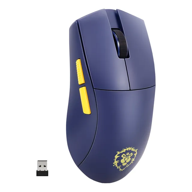 Blizzard Mouse Gamer Inalámbrico Ligero Ygk01 1khz Azul