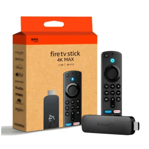 Amazon Fire TV Stick 4K MAX 16GB Wi-Fi 6E Alexa Controle por Voz
