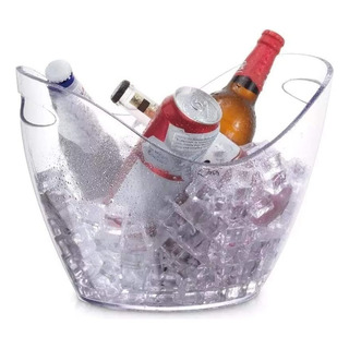 Cubeta Champañera Hielera Para Botellas Champagne 4 Litros Cubeta Champañera Hielera Para Botellas Champagne 4 Litros