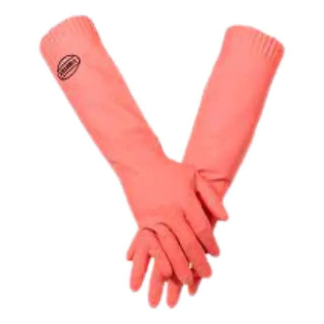 Guantes Baño Y Lavandería Talla M Virutex Rosado