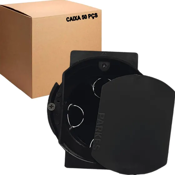 Caixa Tomada 4x2 Drywall De Embutir Jogo 50 Peças