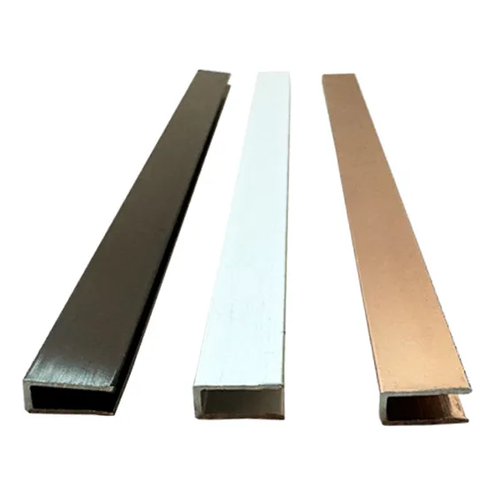 Perfil Forma U Aluminio 5x10mm Canal  Matafilos