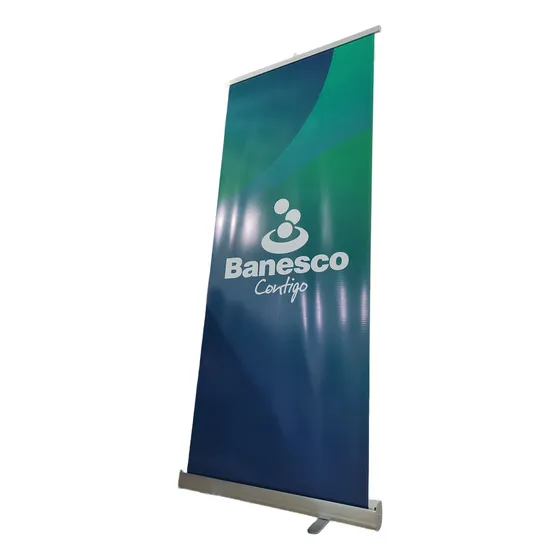 Pendon Publicitario Rolle Up 80cm X 200cm Impresion Incluida