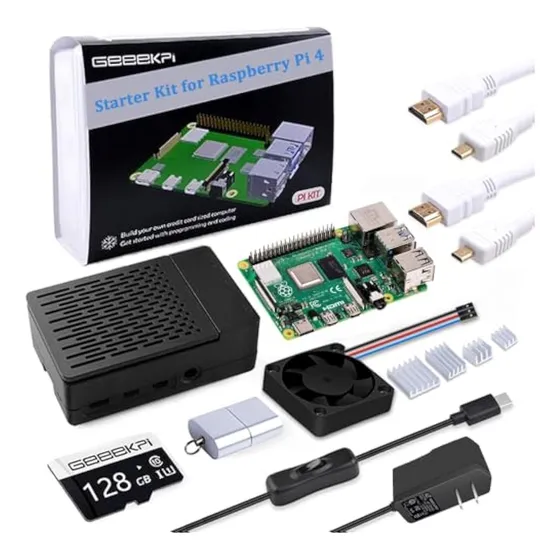 Geeekpi Kit De Inicio Para Raspberry Pi 4 8gb -