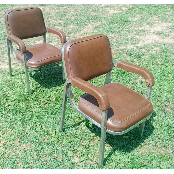 Juego De 2 Sillas De Oficina Usadas.