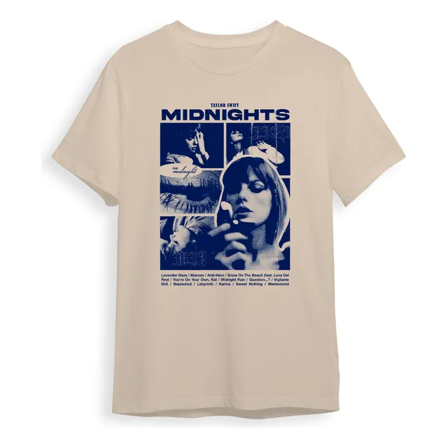 Polera Estampada Taylor Swift - Midnight - Dtf