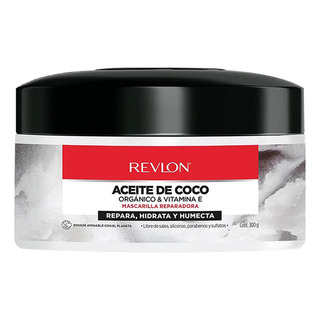 Mascarilla Para Cabello Revlon Con Aceite De Coco 300 G Mascarilla Para Cabello Revlon Con Aceite De Coco 300 G