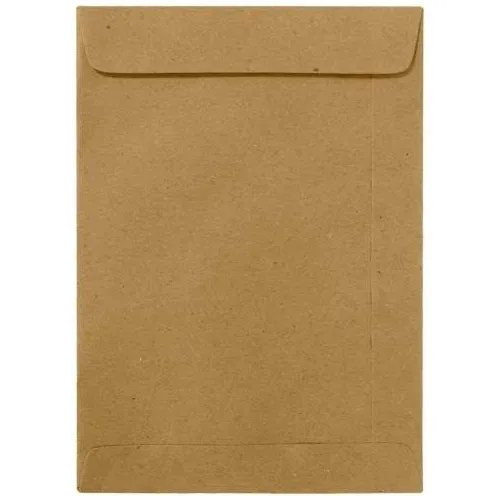 Kit C/100 Envelopes Saco Kraft Natural 229mm X 324mm-cabe A4