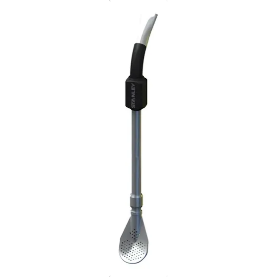 Stanley Spoon Original Bombilla Para Mate Acero Inoxidable Color Negro