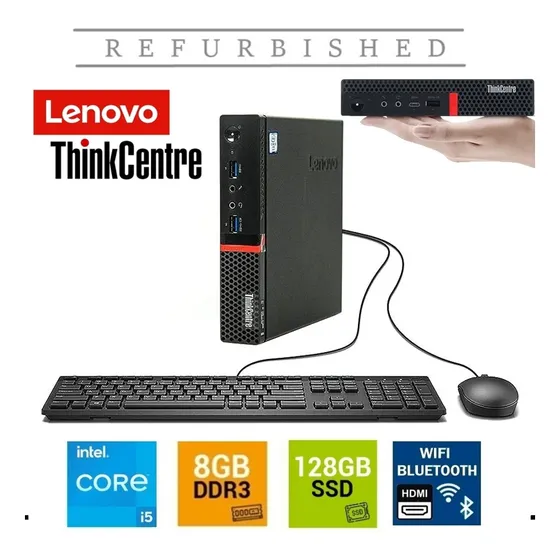 Cpu Computadora Lenovo Tiny Core I5 4ta Gen 8gb Ssd 256gb