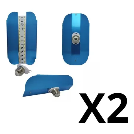 Reflector Luz Led Ultraliviano 50 Wats Con Rosca E7 Miely