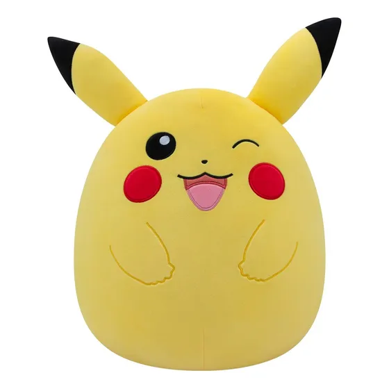 Squishmallows Peluche Pokemon Pikachu Kellytoy Color Amarillo