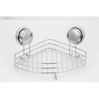 Suporte Prateleira D Banheiro Para Shampoo Com Ventosa Canto Suporte Prateleira D Banheiro Para Shampoo Com Ventosa Canto