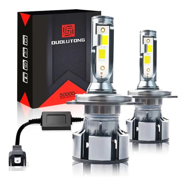 Kit De Faros Led H4 H13 9004 9007 Luz Alta Y Baja Canbus Csp