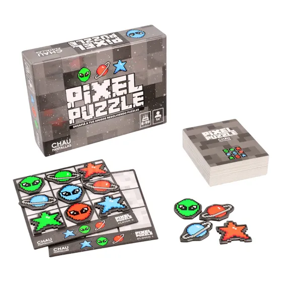 Juego De Mesa Pixel Puzzle - Chau Pantallas