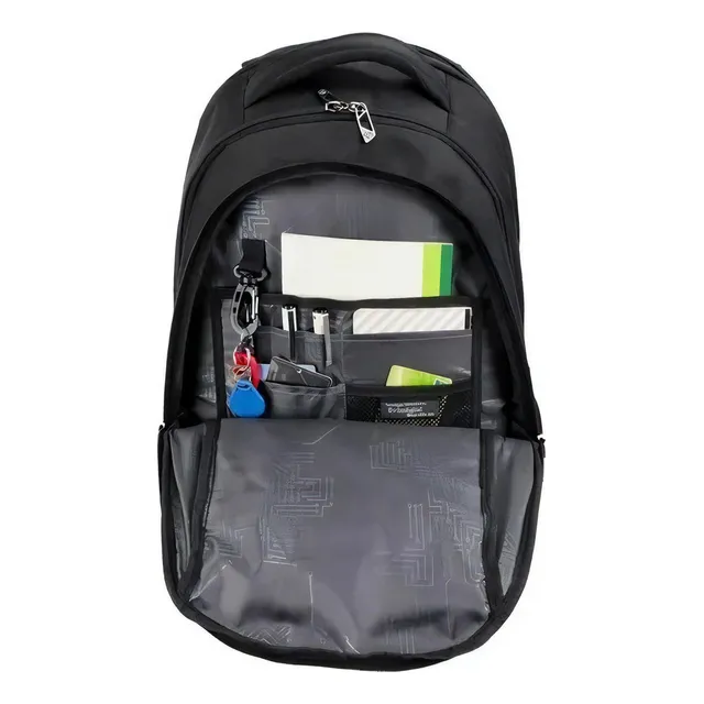 Mochila 15 Swiss Digital Domain J16g-3 Color Negro