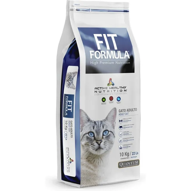 Alimento Fit Formula Premium Fit Gato para gato adulto sabor ave de 10 kg